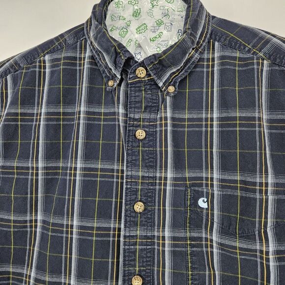Carhartt Shirt Mens Large Button Down Long Sleeve Plaid Outdoor Workwear - Picture 2 of 10